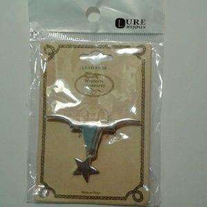 Western Steer Fashion Pin